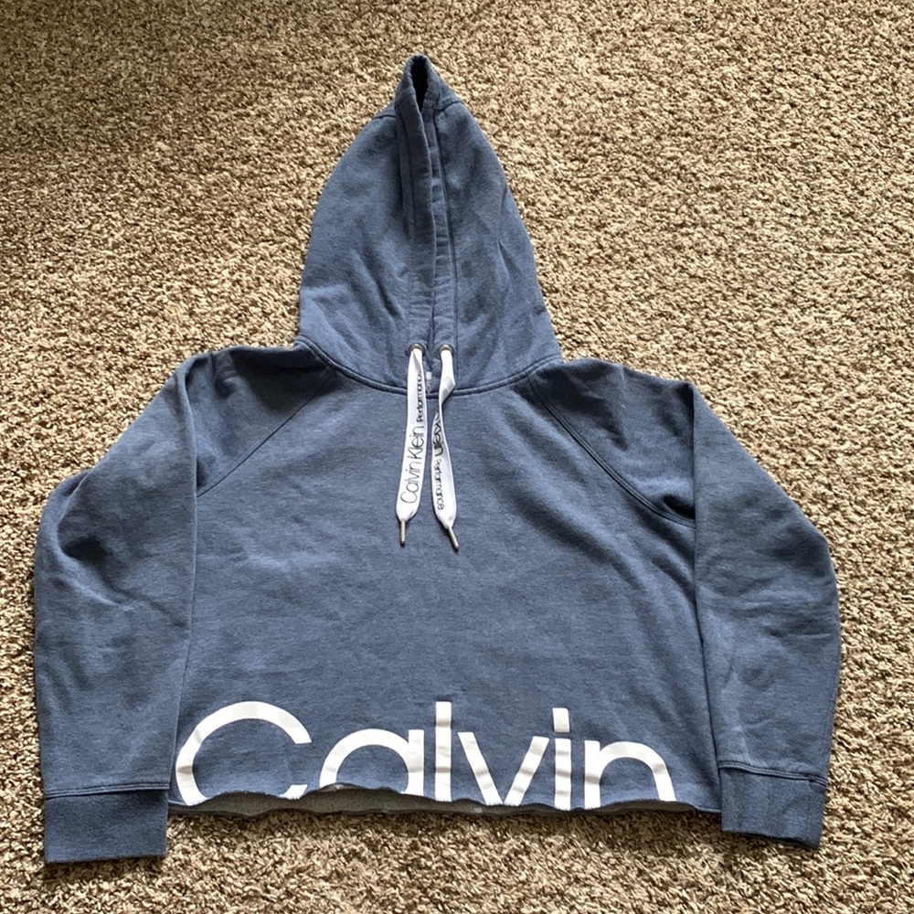 Calvin Klein Performance Crop Top Hoodie